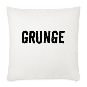 grunge - Sofa pillowcase 17,3'' x 17,3'' (45 x 45 cm) - natural white - Front