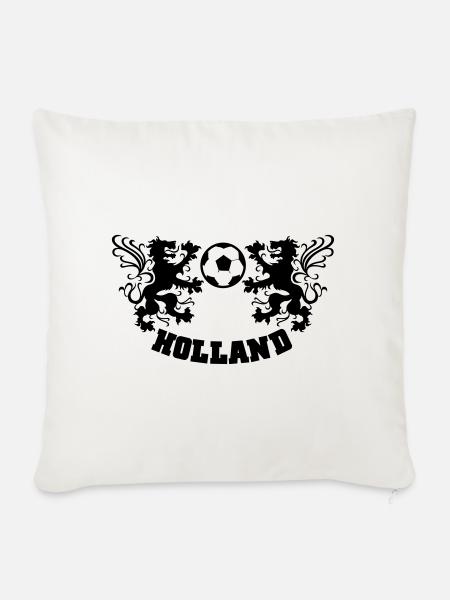 holland Niederlande - Sofakissenbezug 45 x 45 cm - Naturweiß