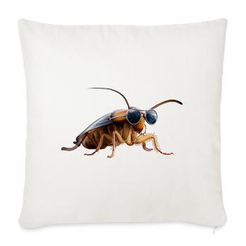cockroach cockroach insects cockroach cockroaches - Sofa pillowcase 17,3'' x 17,3'' (45 x 45 cm) - natural white - Front