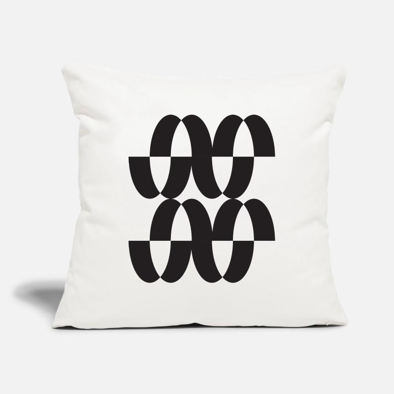 Interwoven Orbit Pattern Sofa pillowcase 17,3'' x 17,3'' (45 x 45 cm)