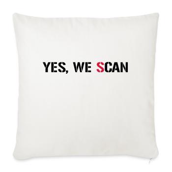 Yes, We Scan NSA PRISM - Sofakissenbezug 45 x 45 cm - Naturweiß  - Vorne