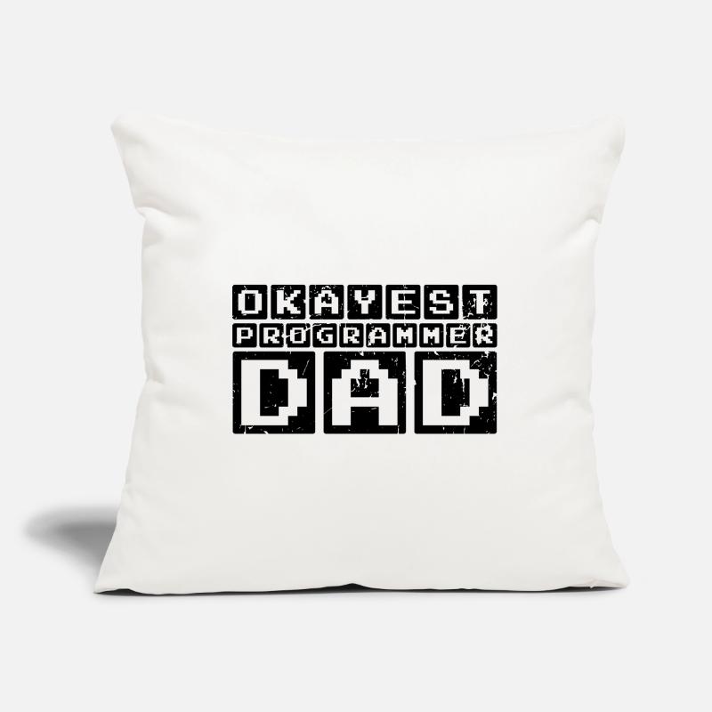 Programmer Dad Sofa pillowcase 17,3'' x 17,3'' (45 x 45 cm)