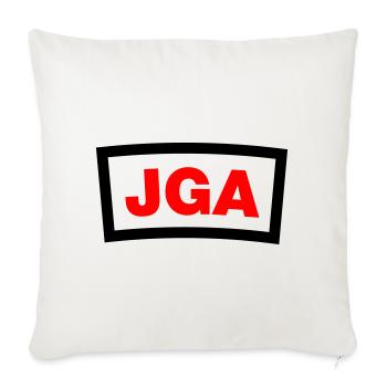 Bachelor Party - Sofa pillowcase 17,3'' x 17,3'' (45 x 45 cm) - natural white - Front