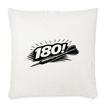 Darts 180 Dart - Sofa pillowcase 17,3'' x 17,3'' (45 x 45 cm) - natural white - Front