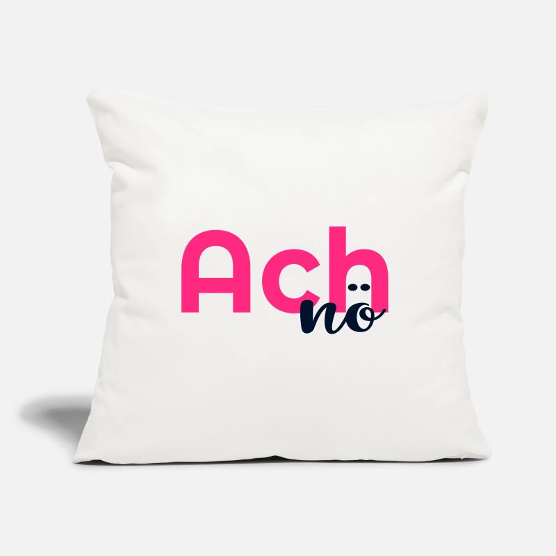 Expression de déception Housse de coussin décorative 45 x 45 cm