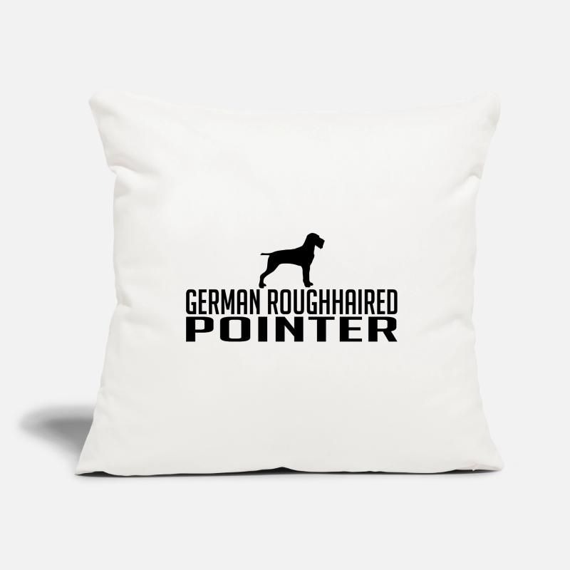 GERMAN ROUGHHAIRED POINTER Hunderasse Wilsigns Sofakissenbezug 45 x 45 cm