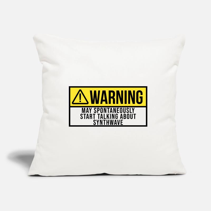 Synthwave Housse de coussin décorative 45 x 45 cm