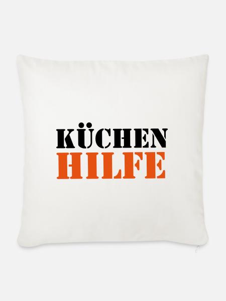 2541614 14760175 kuechenhilfe - Sofakissenbezug 45 x 45 cm - Naturweiß 