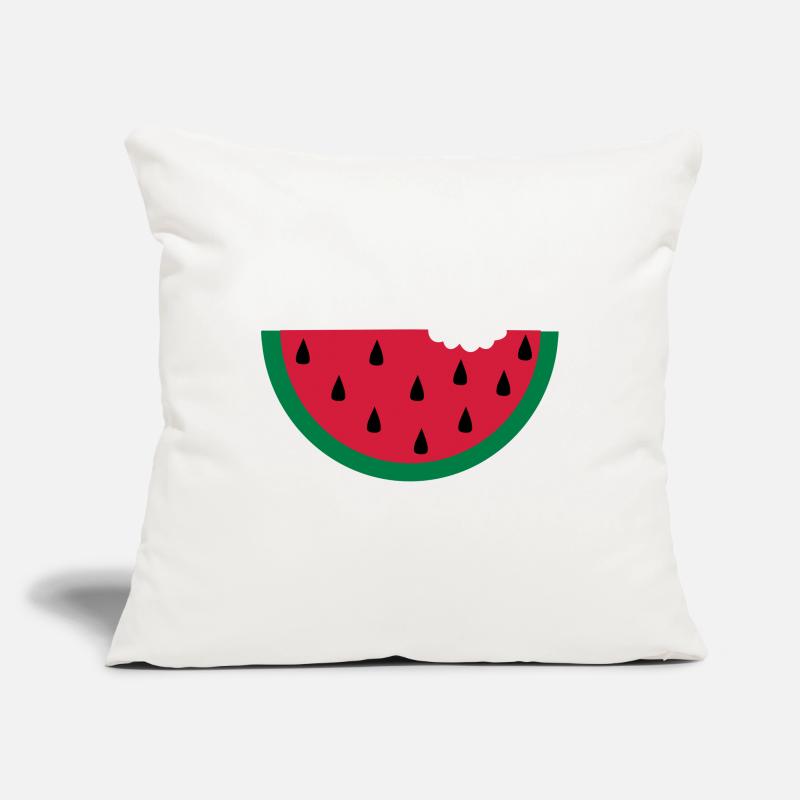 fruit pastèque pastèque Housse de coussin décorative 45 x 45 cm
