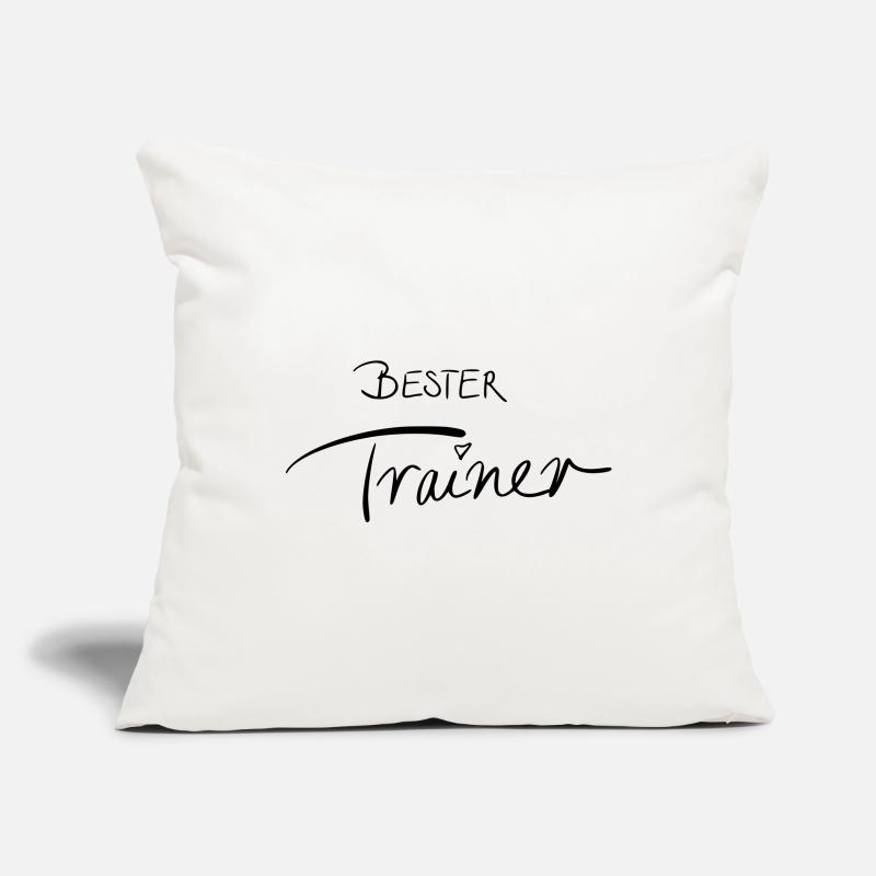 Bester Trainer Sofakissenbezug 45 x 45 cm