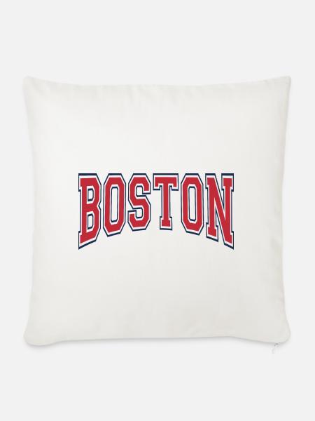 Boston - Sofakissenbezug 45 x 45 cm - Naturweiß 