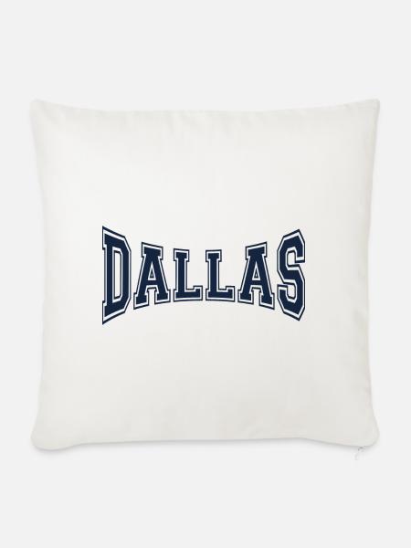 Dallas - Sofakissenbezug 45 x 45 cm - Naturweiß 
