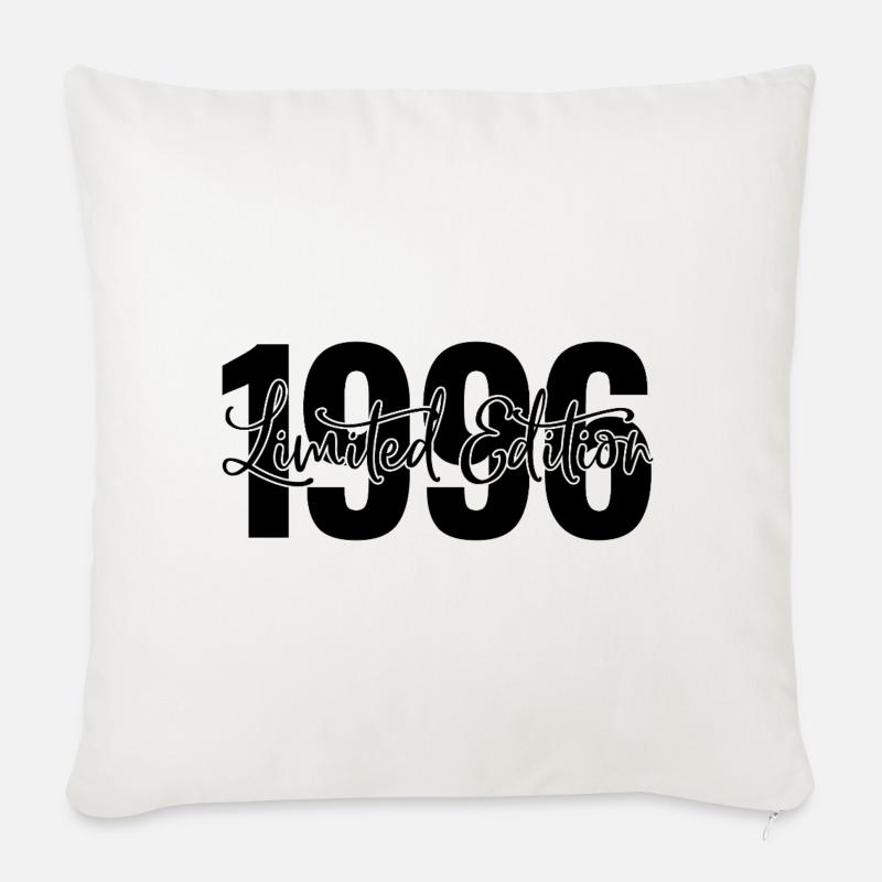 Limited edition 1996 - Sofakissenbezug 45 x 45 cm - Naturweiß