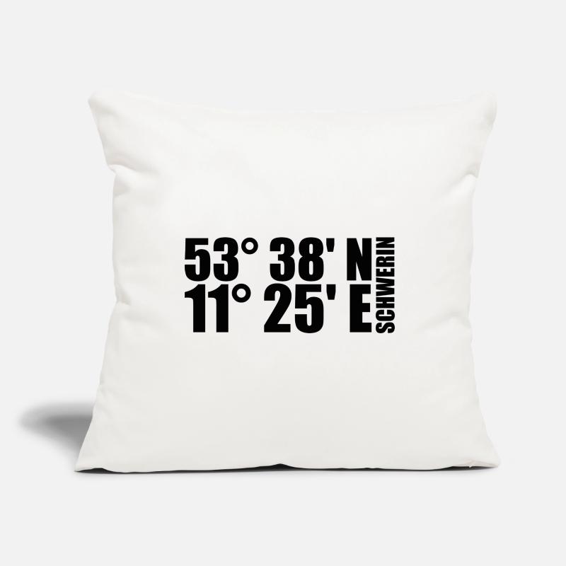 Schwerin coordinates Sofa pillowcase 17,3'' x 17,3'' (45 x 45 cm)