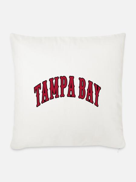 Tampa Bay - Sofakissenbezug 45 x 45 cm - Naturweiß
