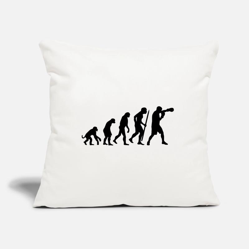 Evolution de la boxe Housse de coussin décorative 45 x 45 cm