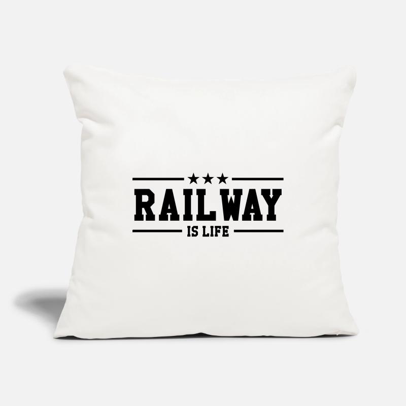 Eisenbahner / Eisenbahnen / Eisenbahn / Bahn Sofakissenbezug 45 x 45 cm