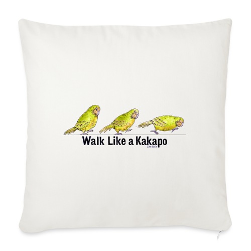 Kakapo Vogel - Sofa pillowcase 17,3'' x 17,3'' (45 x 45 cm)