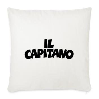 Il Capitano - Sofa pillowcase 17,3'' x 17,3'' (45 x 45 cm) - natural white - Front