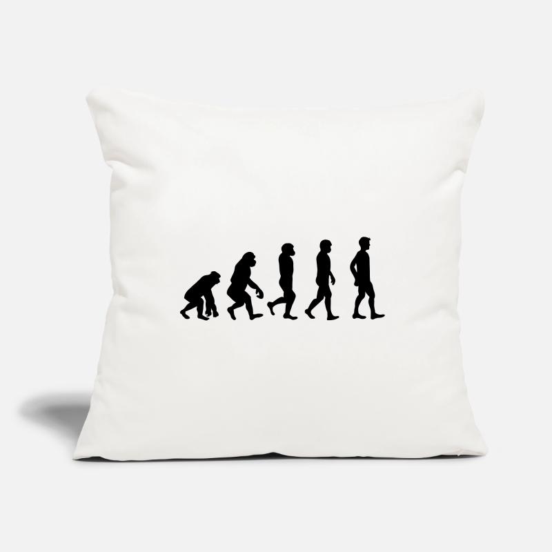 Evolution | Darwinism | Evolution Theory | Ape Sofakissenbezug 45 x 45 cm