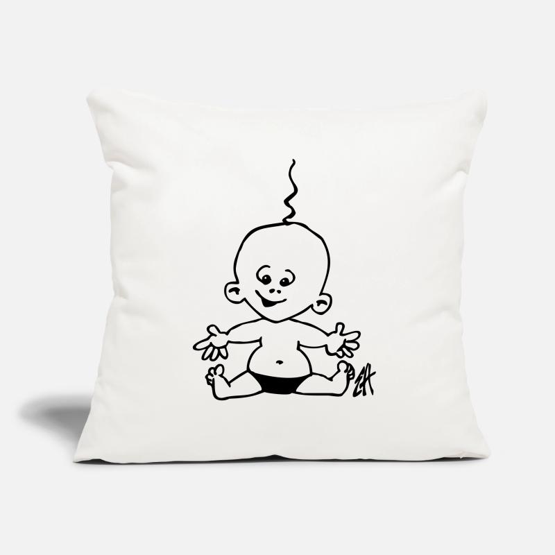 bébé Housse de coussin décorative 45 x 45 cm
