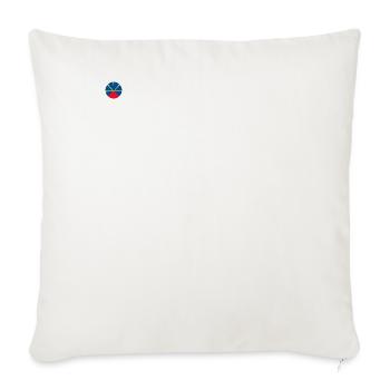 974 Ker Kreol - MAHAVELI Flag - Sofa pillowcase 17,3'' x 17,3'' (45 x 45 cm) - natural white - Front