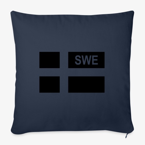 Swedish Tactical flag Sweden - Sverige - SWE - Soffkuddsöverdrag, 45 x 45 cm
