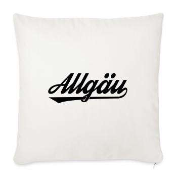 Allgäu - Sofakissenbezug 45 x 45 cm - Naturweiß  - Vorne