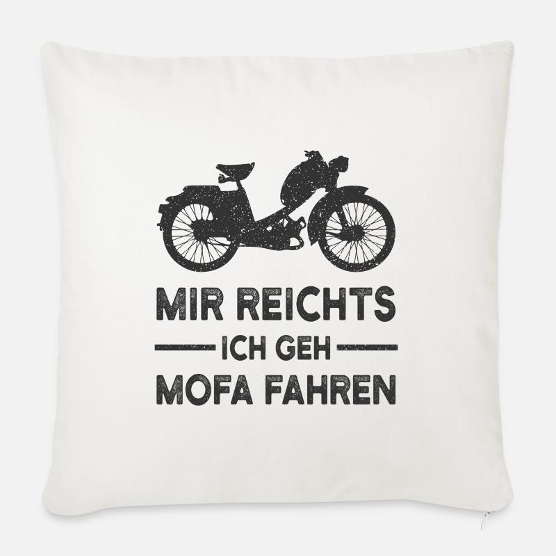 Mofa - Sofakissenbezug 45 x 45 cm - Naturweiß