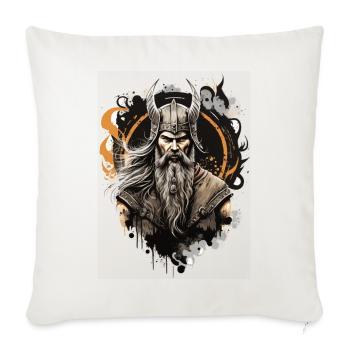 Viking - Housse de coussin décorative 45 x 45 cm - blanc nature - Devant