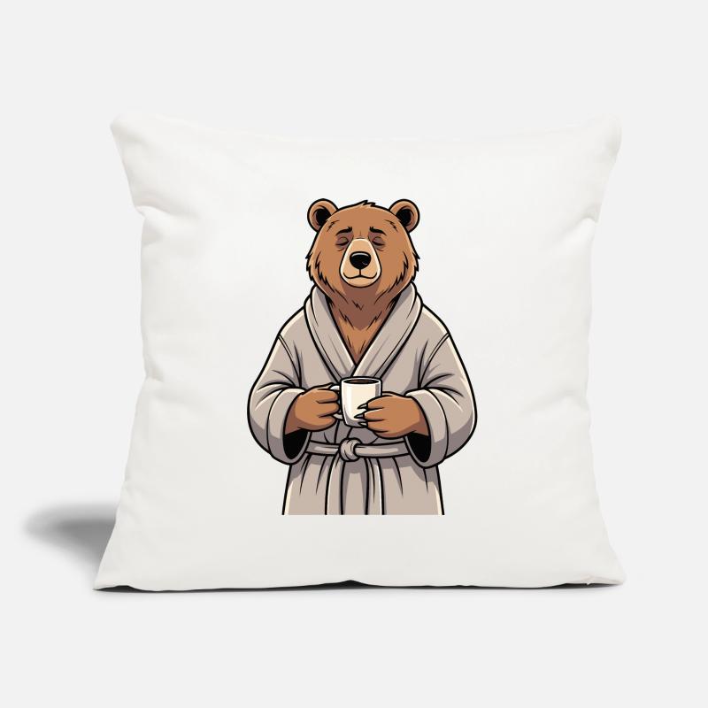 Supporte le café Housse de coussin décorative 45 x 45 cm