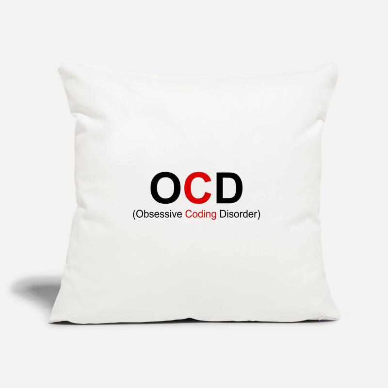 OCD Obsessive Coding Dissorder Programming Program Sofakissenbezug 45 x 45 cm