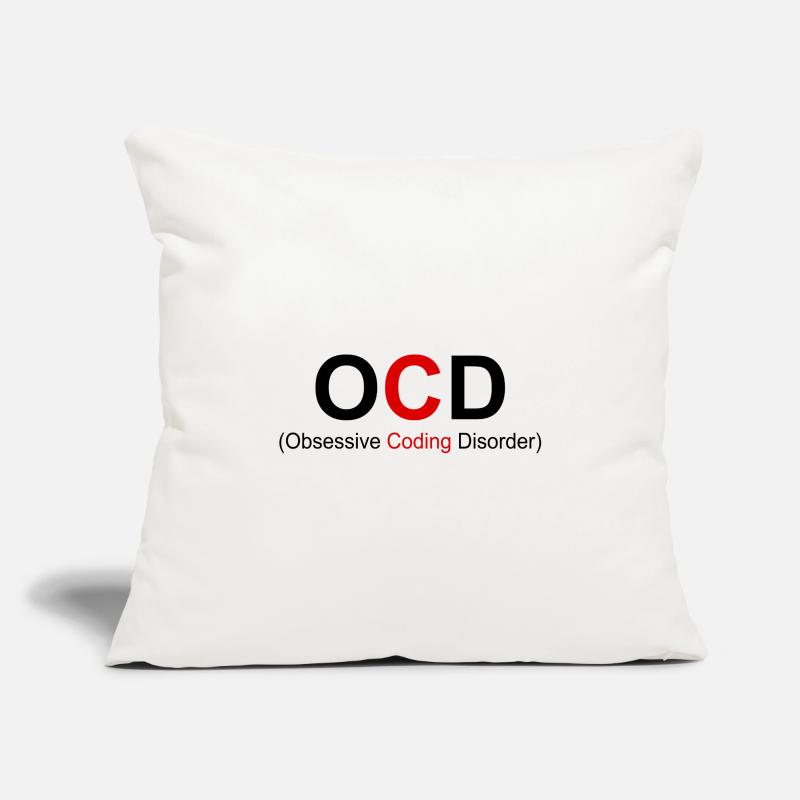 OCD Obsessive Coding Dissorder Programming Program Sofakissenbezug 45 x 45 cm