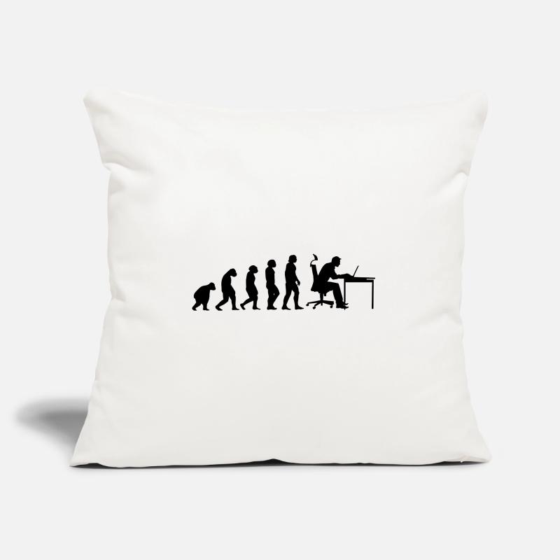 Evolution Of Man Coding Software Developer Program Sofakissenbezug 45 x 45 cm