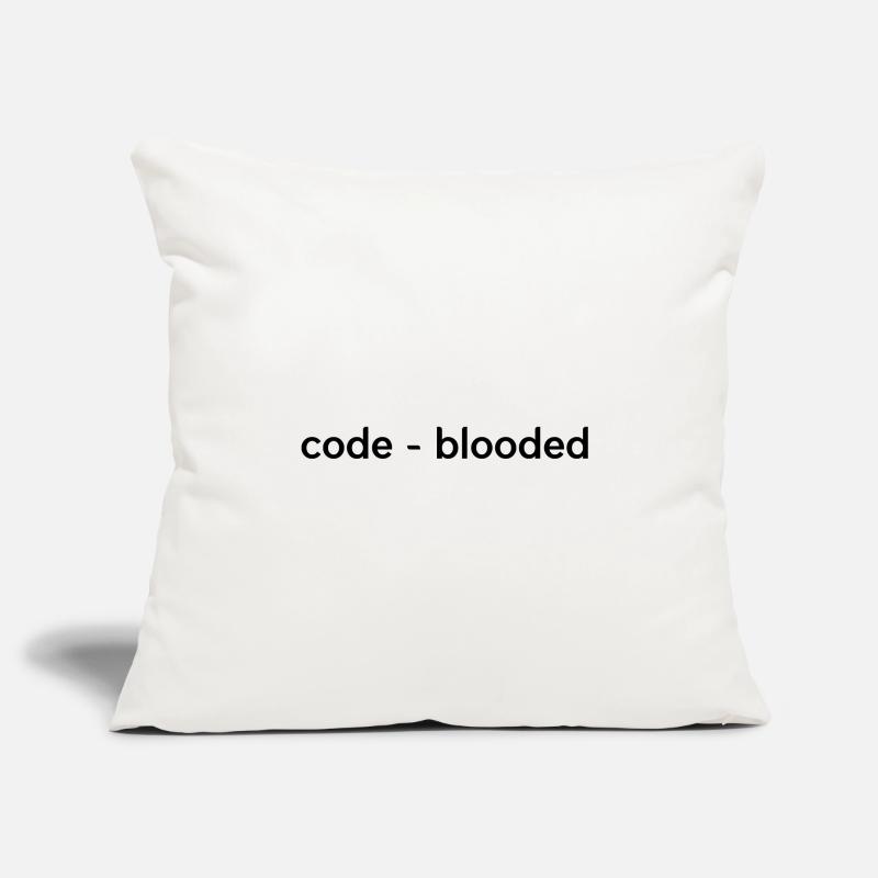 Code Blooded Programming Software Developer Admin Sofakissenbezug 45 x 45 cm