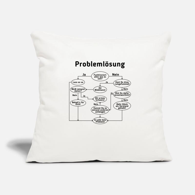 Programmierer Problemlösung Computer Nerd Admin Ge Sofakissenbezug 45 x 45 cm