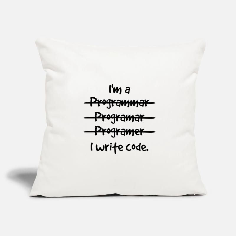 I'm A Programmer I Write Code Computer Scientist A Sofakissenbezug 45 x 45 cm