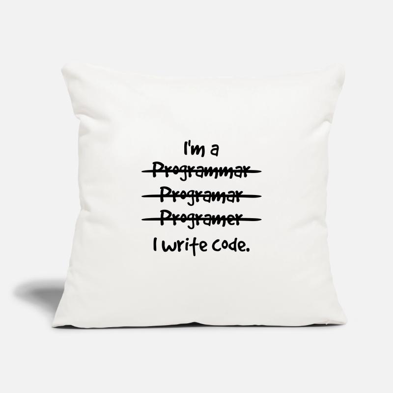 I'm A Programmer I Write Code Computer Scientist A Sofakissenbezug 45 x 45 cm