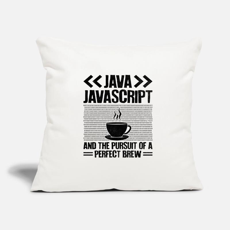 Kaffee-Codierung Programmierer Programmierer Entwickler Nerd Coff Sofakissenbezug 45 x 45 cm