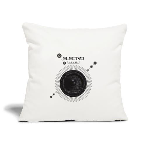Electro Sound - Copricuscino per divano, 45 x 45 cm