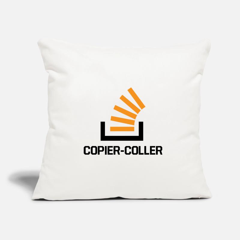 Copier Coller Programmer Software Developer Nerd G Sofakissenbezug 45 x 45 cm