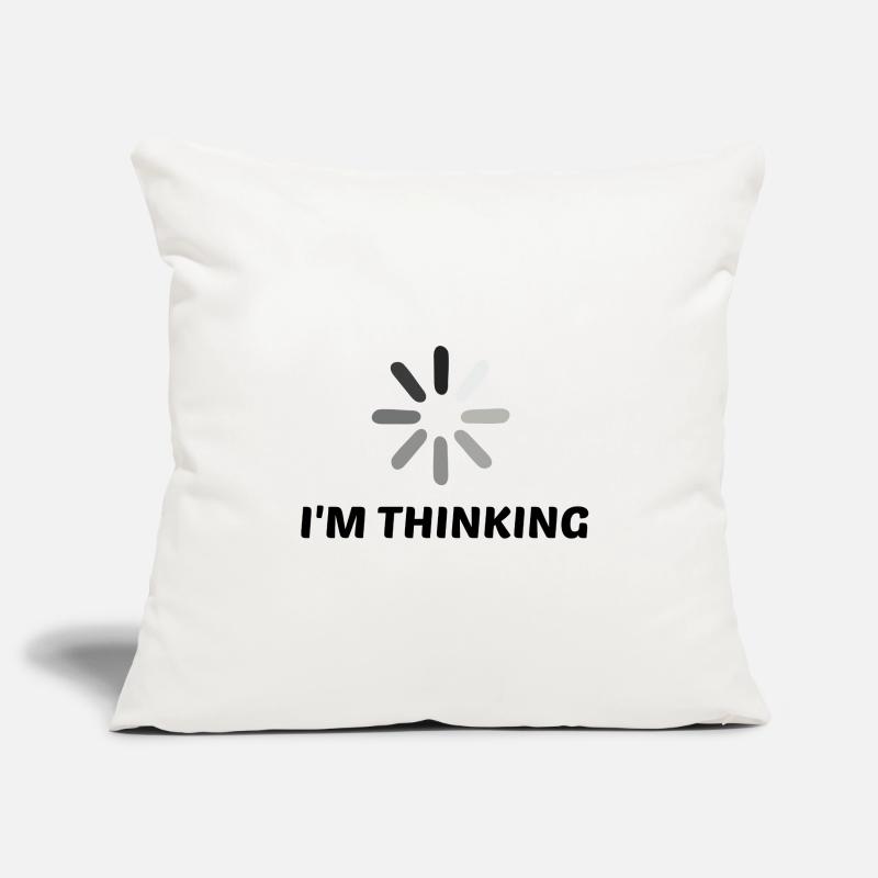 I'm Thinking Coder Software Developer Programmer N Sofakissenbezug 45 x 45 cm