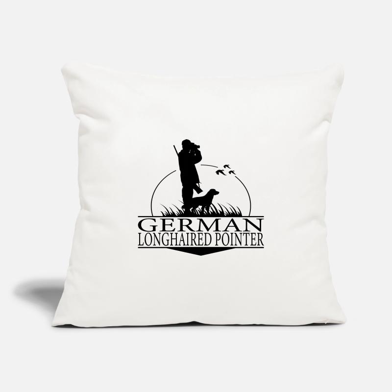 GERMAN LONGHAIRED POINTER Jagdhunde Jagd Wilsigns Sofakissenbezug 45 x 45 cm
