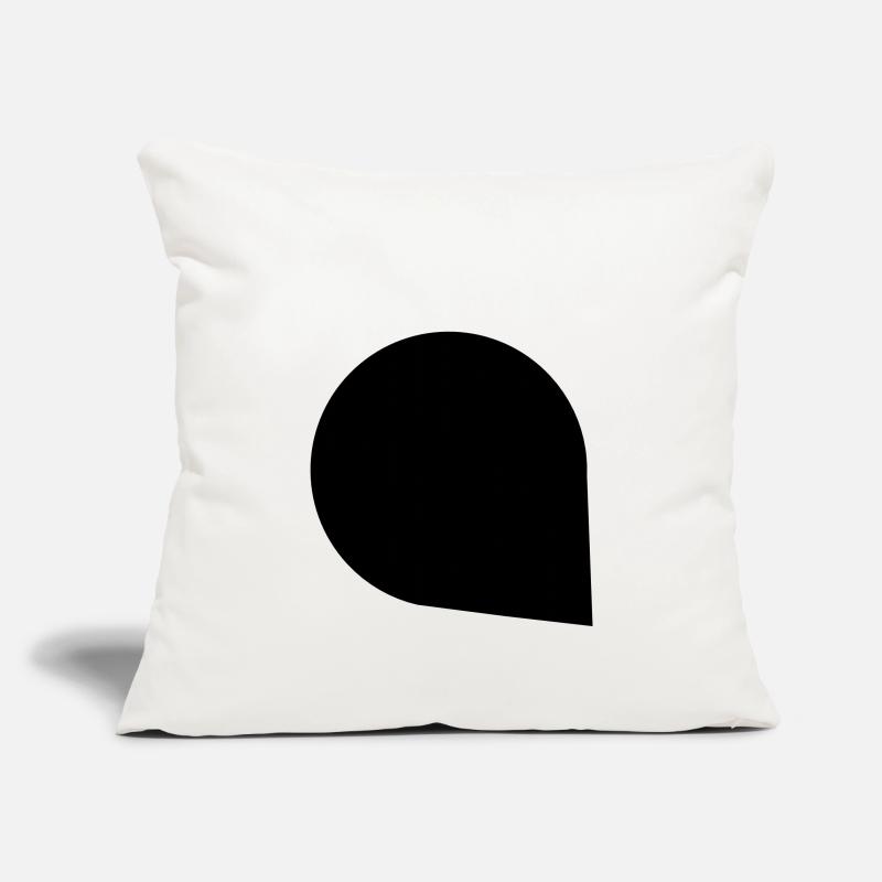 Bubble Speech Bubble Talking message Sofa pillowcase 17,3'' x 17,3'' (45 x 45 cm)