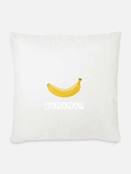 Banana Shirt Design Das perfekte Minion Geschenk - Sofakissenbezug 45 x 45 cm - Naturweiß