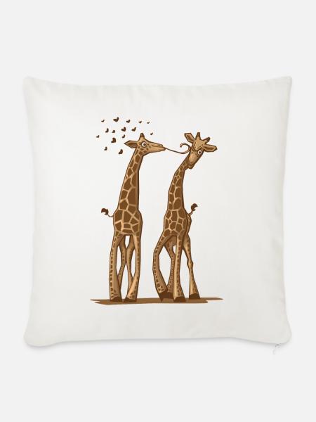 One Way Love - Sofakissenbezug 45 x 45 cm - Naturweiß