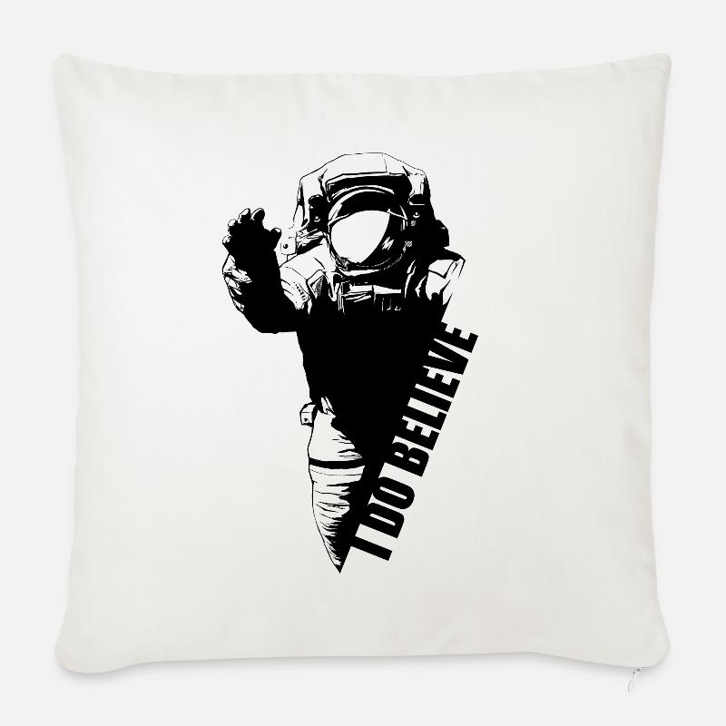 Astronaut - Sofakissenbezug 45 x 45 cm - Naturweiß 