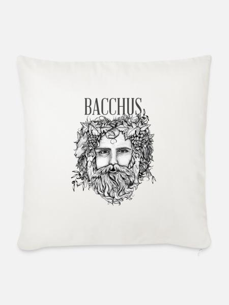 Bacchus - Sofakissenbezug 45 x 45 cm - Naturweiß