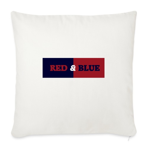 Red&Blue - Soffkuddsöverdrag, 45 x 45 cm