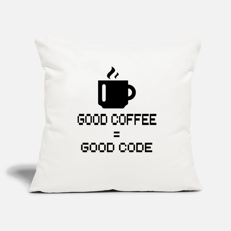 Programmer - Coder - Hacker - IT Sofa pillowcase 17,3'' x 17,3'' (45 x 45 cm)